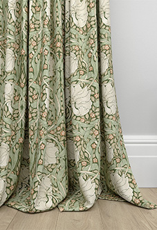 William Morris At Home Pimpernel, Nettle - Made to Measure Curtains